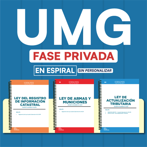 Fase Notarial UMG - Leyes En Espiral Sin Personalizar❌ 
