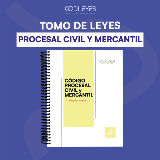 [TOMO-CIV-02] Tomo de Leyes en Materia Procesal Civil Y Mercantil 