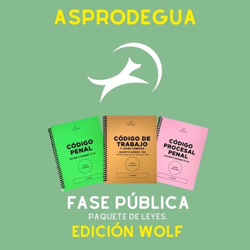 Fase Pública ASPRODEGUA - Wolf🐺❌ Sin personalizar
