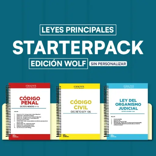 Starter Pack CuasiAbogado y Notario-Edición Wolf🐺 Sin Personalizar❌