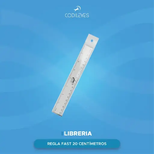 [REGLA-00688] Regla de 20 Centímetros (100)