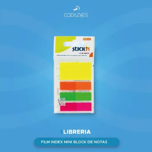 [STICK-06029] Film Index - Mini Block De Notas Sticker (24)