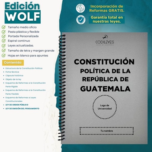 Constitución Política De La República De Guatemala