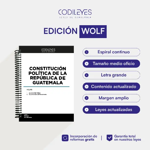 Constitución Política De La República De Guatemala