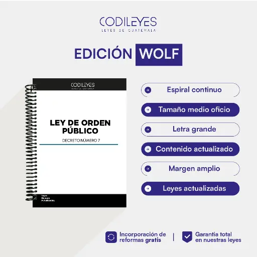 Ley De Orden Público 