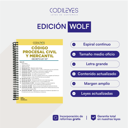 Código Procesal Civil Y Mercantil + Leyes Anexas